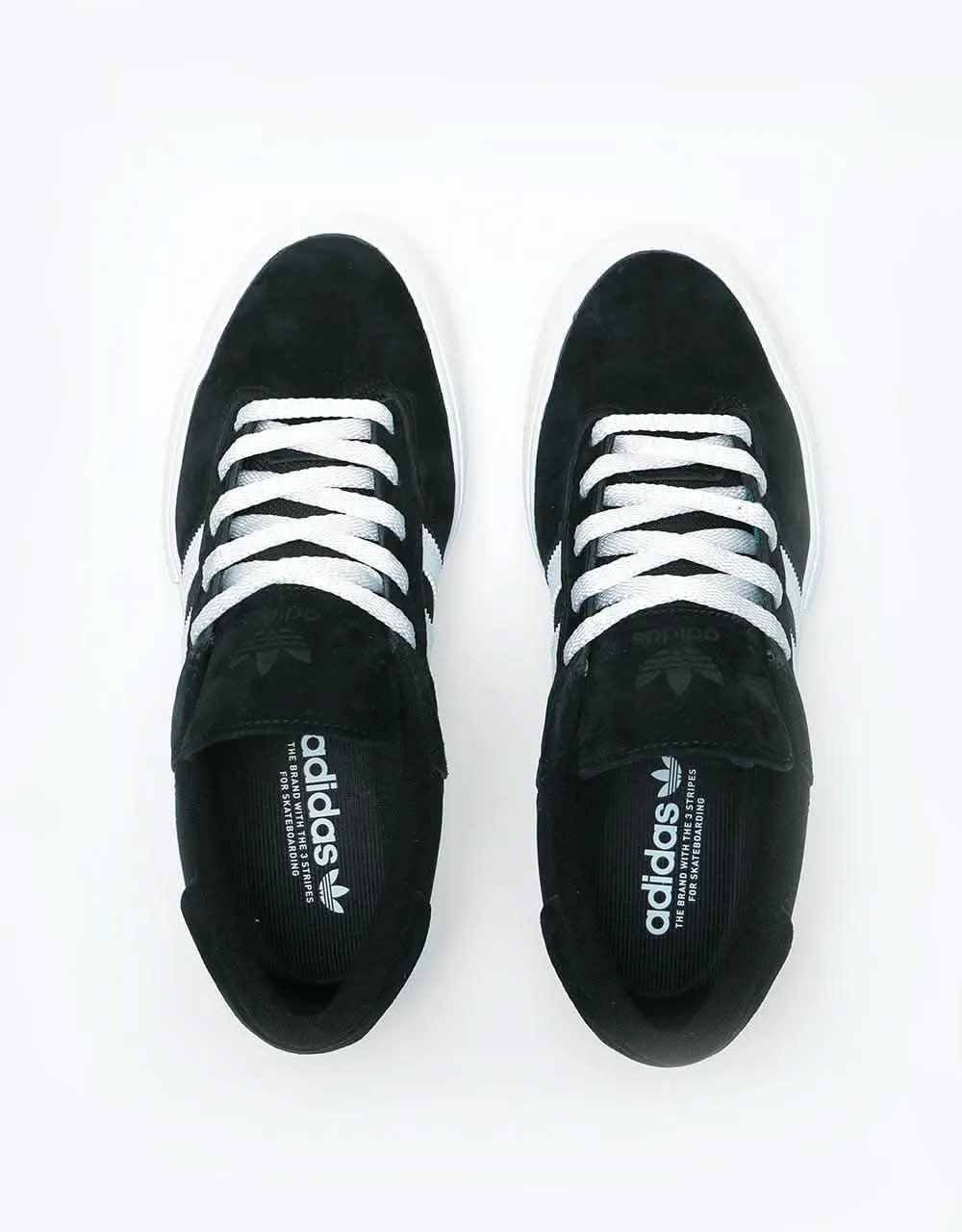 adidas Matchbreak Super Skate Shoes - Core Black/White/Gold Metallic
