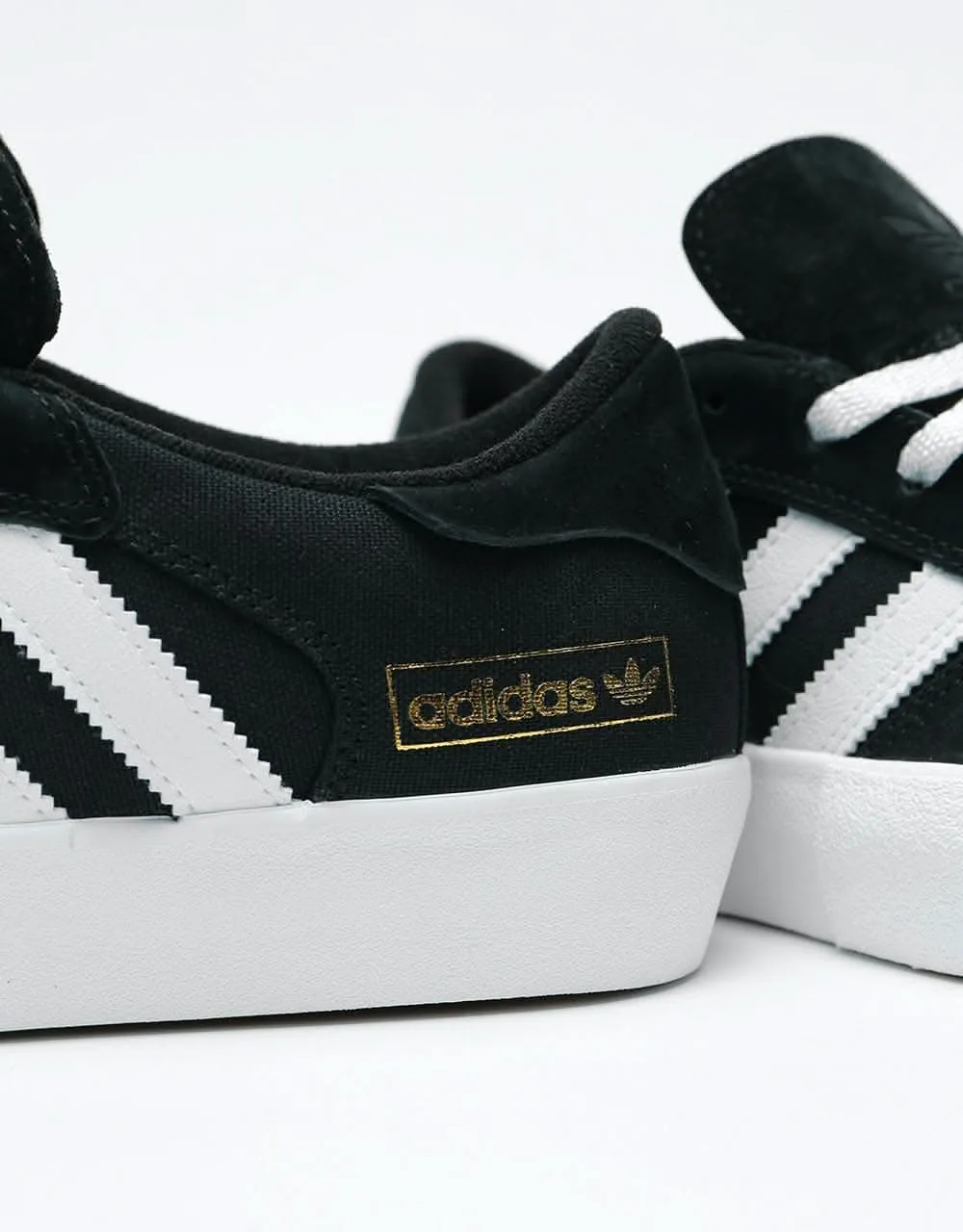 adidas Matchbreak Super Skate Shoes - Core Black/White/Gold Metallic