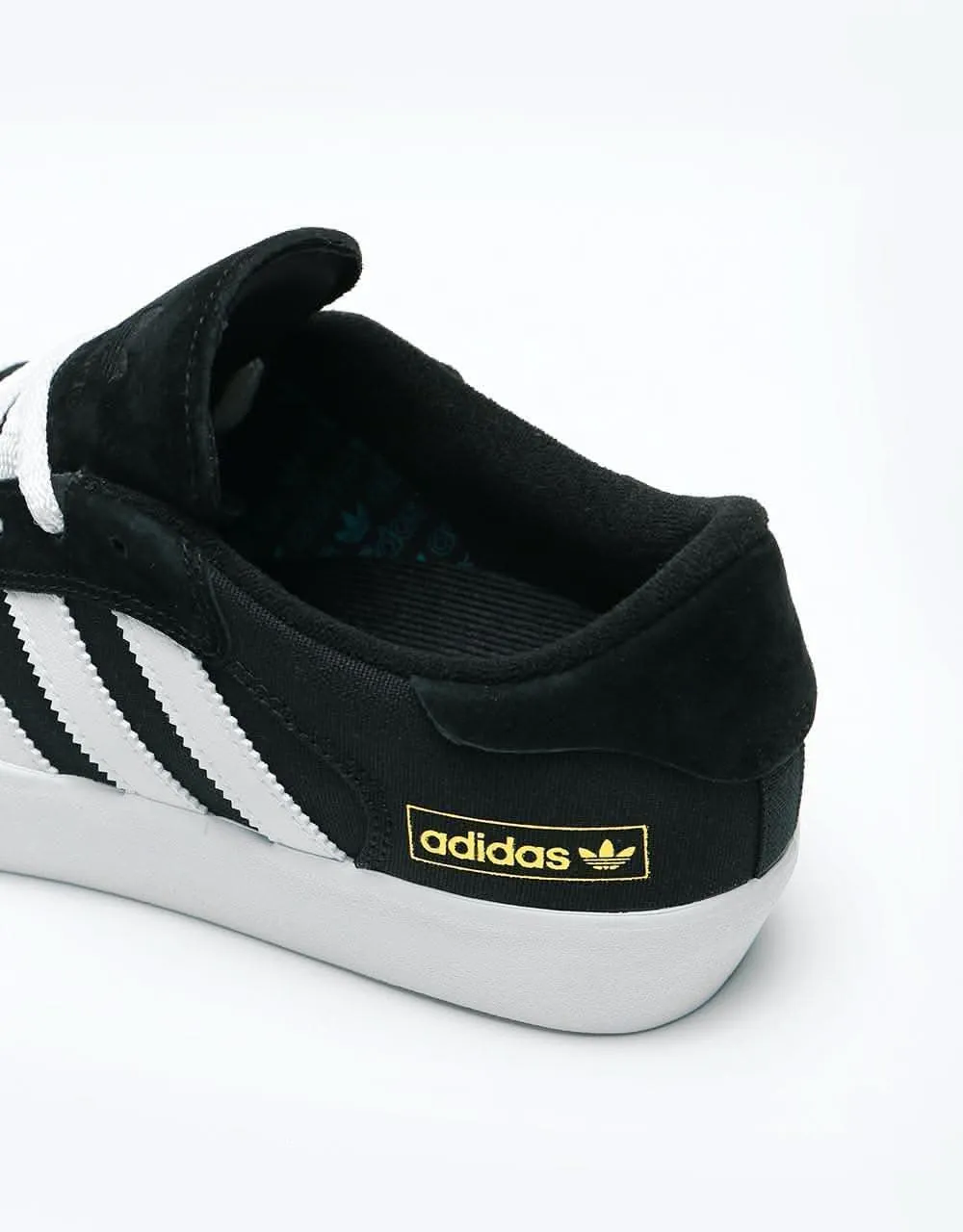 adidas Matchbreak Super Skate Shoes - Core Black/White/Gold Metallic