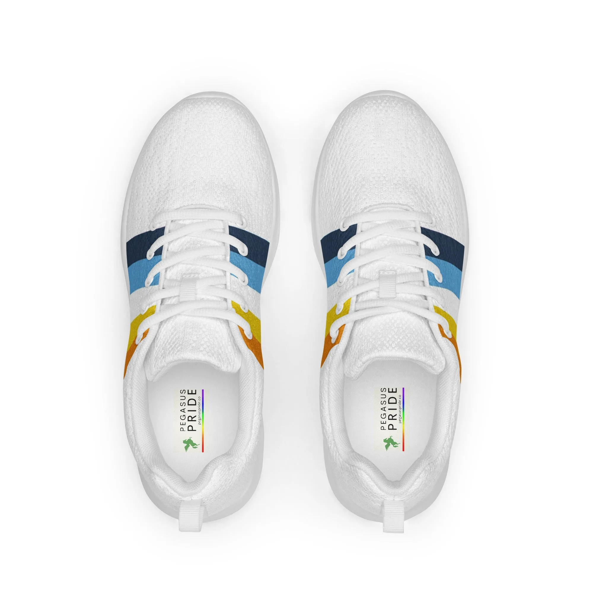 Aroace Pride Flag Women’s Athletic Shoes