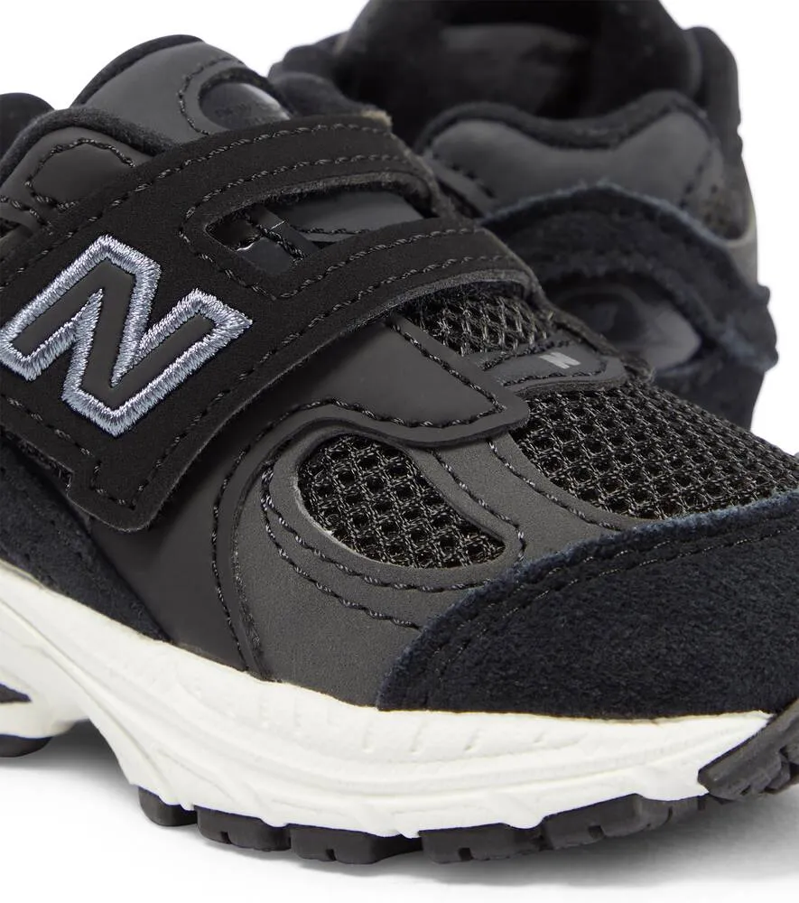 Baby 2002r New Balance Suede Sneakers, Black