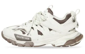 Balenciaga Track 1.0 Men Sneakers, White/Brown