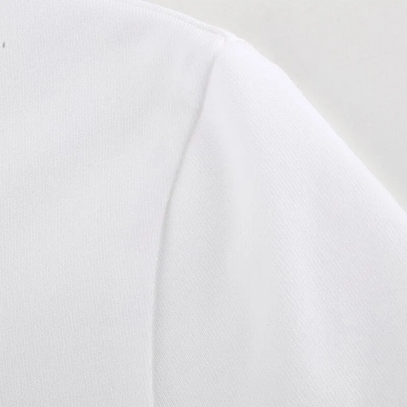 Big Butterfly Pattern Gothic Contrast Color Cute Crop Top Short Sleeve Tees