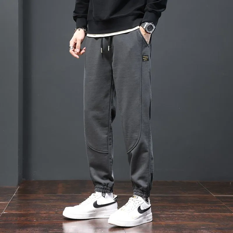 Casual Pure Cotton Knitted Loose Fit Pants