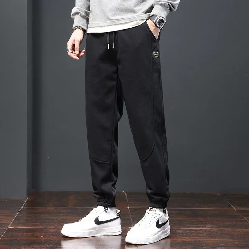 Casual Pure Cotton Knitted Loose Fit Pants