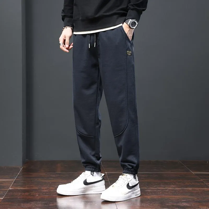 Casual Pure Cotton Knitted Loose Fit Pants