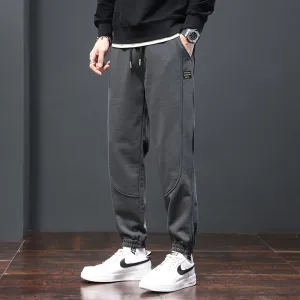 Casual Pure Cotton Knitted Loose Fit Pants