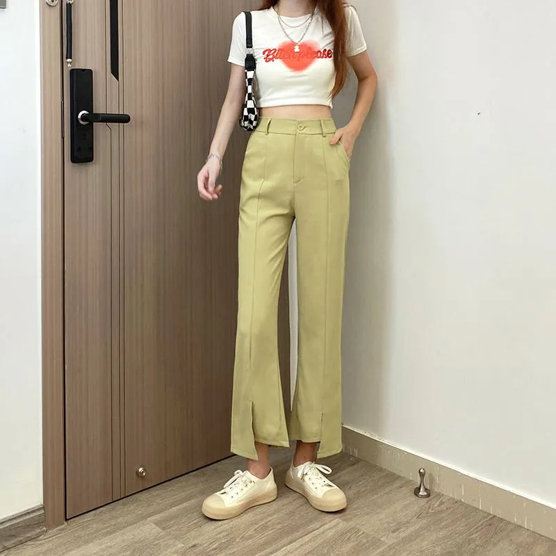 Draping Split Symmetrical Pants