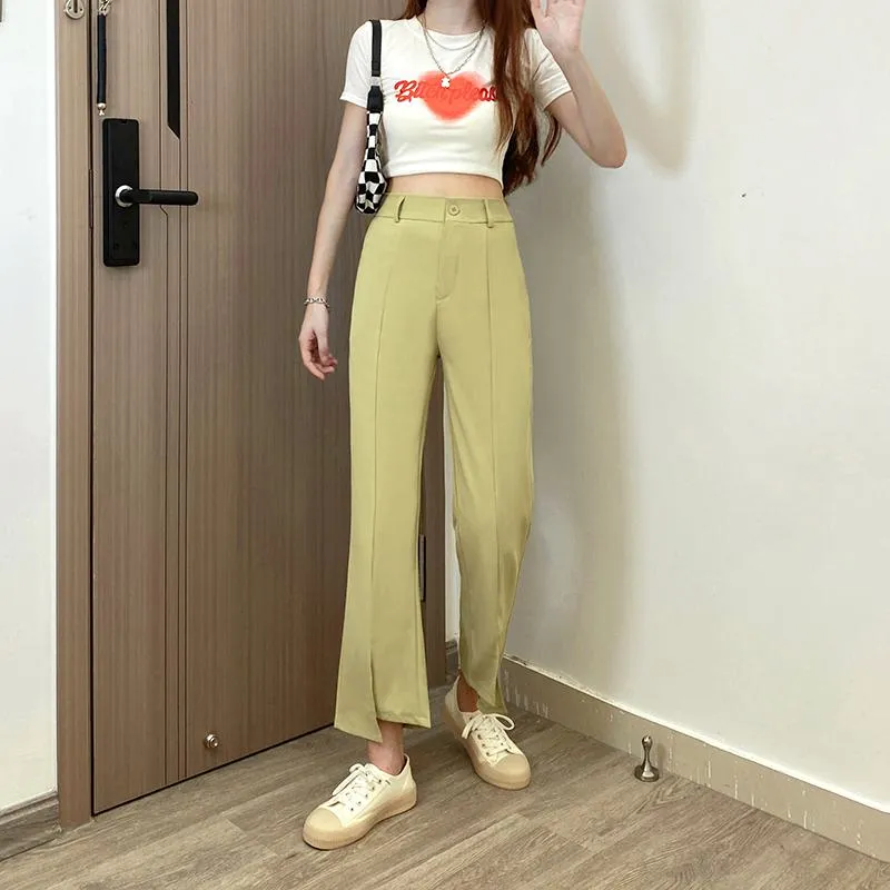 Draping Split Symmetrical Pants
