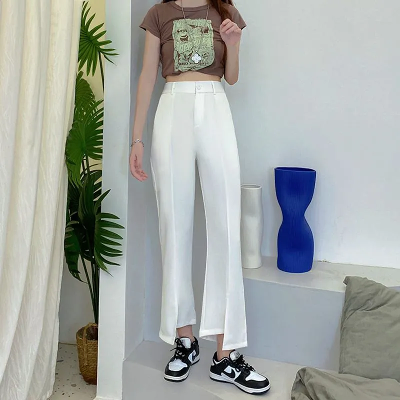 Draping Split Symmetrical Pants