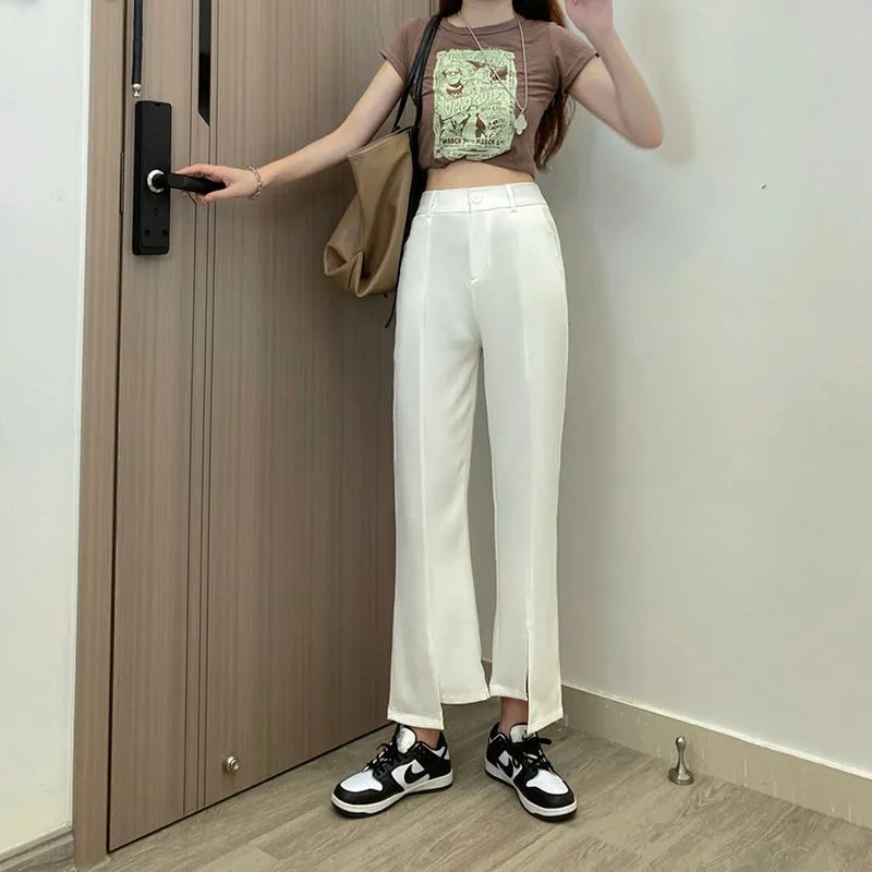 Draping Split Symmetrical Pants