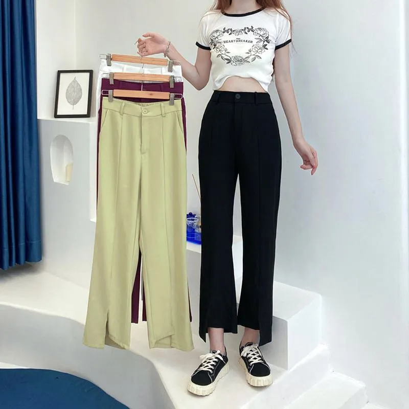Draping Split Symmetrical Pants