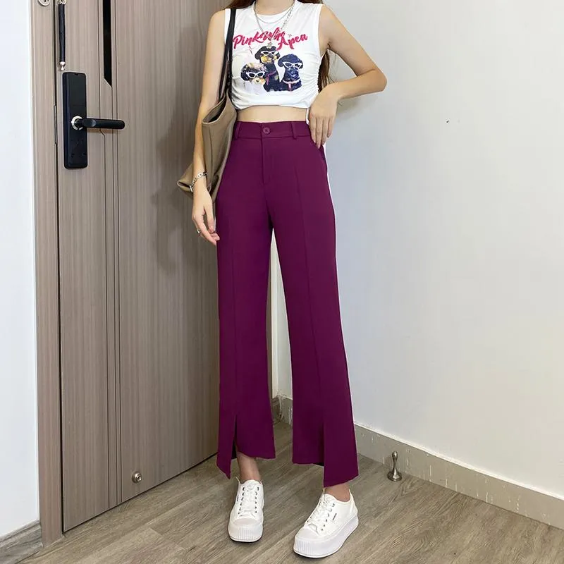 Draping Split Symmetrical Pants
