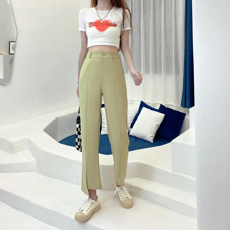 Draping Split Symmetrical Pants