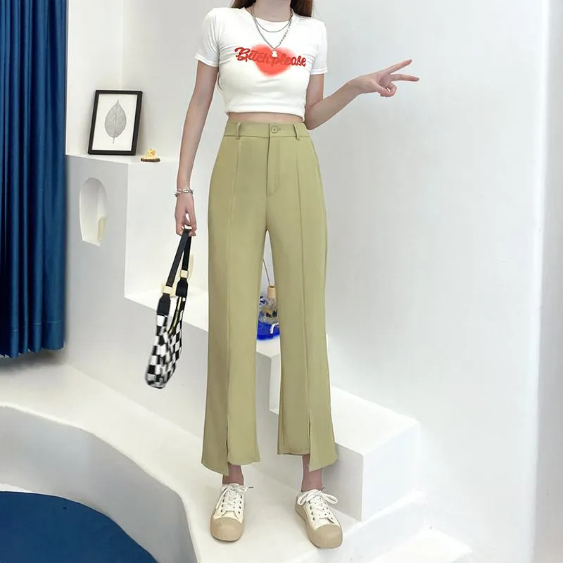 Draping Split Symmetrical Pants