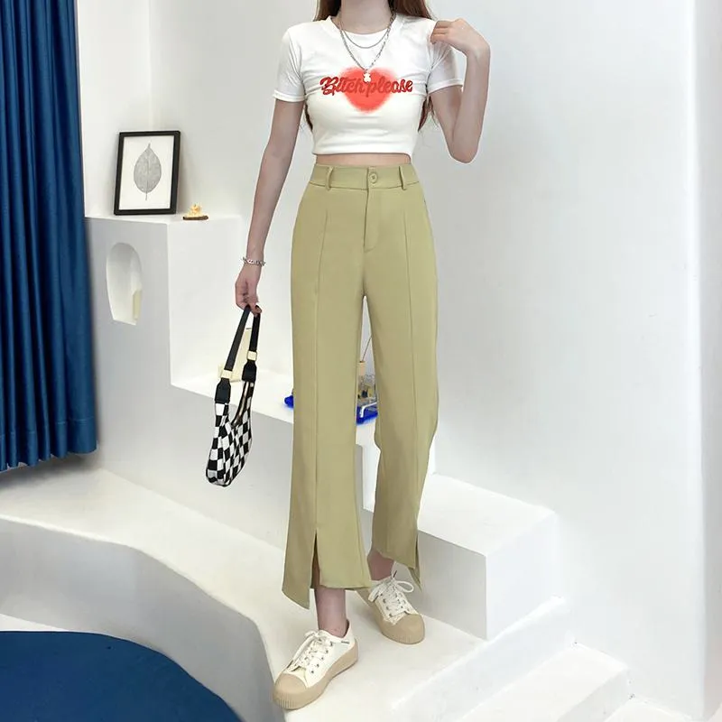 Draping Split Symmetrical Pants