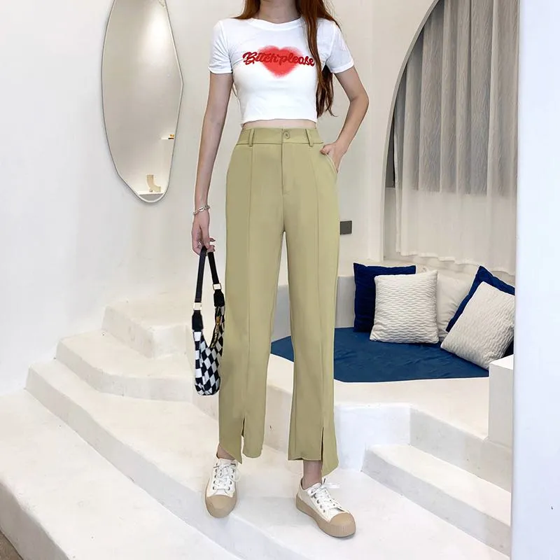 Draping Split Symmetrical Pants