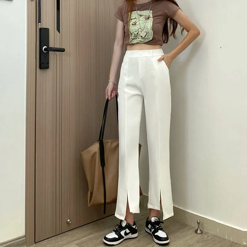 Draping Split Symmetrical Pants
