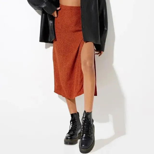 Fashion Vintage Skirt Polka Dot for Women