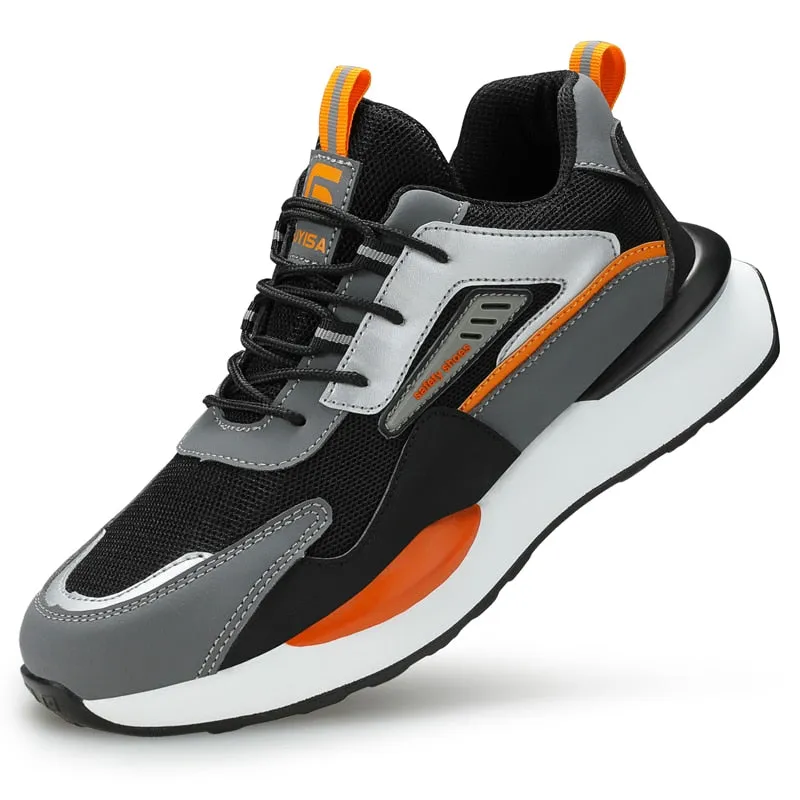 High Quality Safety Shoes Men Work Sneakers Light Security Boots Men Puncture-Proof work Shoes - MS50277