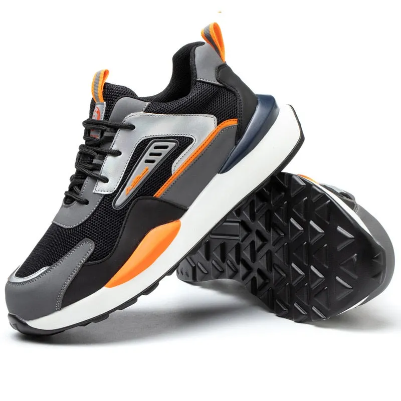 High Quality Safety Shoes Men Work Sneakers Light Security Boots Men Puncture-Proof work Shoes - MS50277