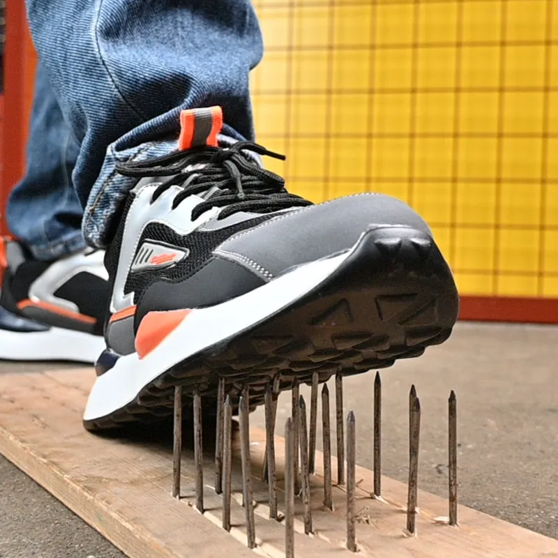 High Quality Safety Shoes Men Work Sneakers Light Security Boots Men Puncture-Proof work Shoes - MS50277