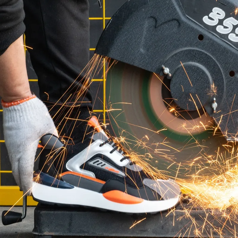 High Quality Safety Shoes Men Work Sneakers Light Security Boots Men Puncture-Proof work Shoes - MS50277