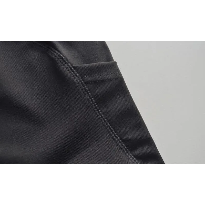 High-Waisted Yoga Tight-Fitting Fitness Pocket Running Sports Leggings