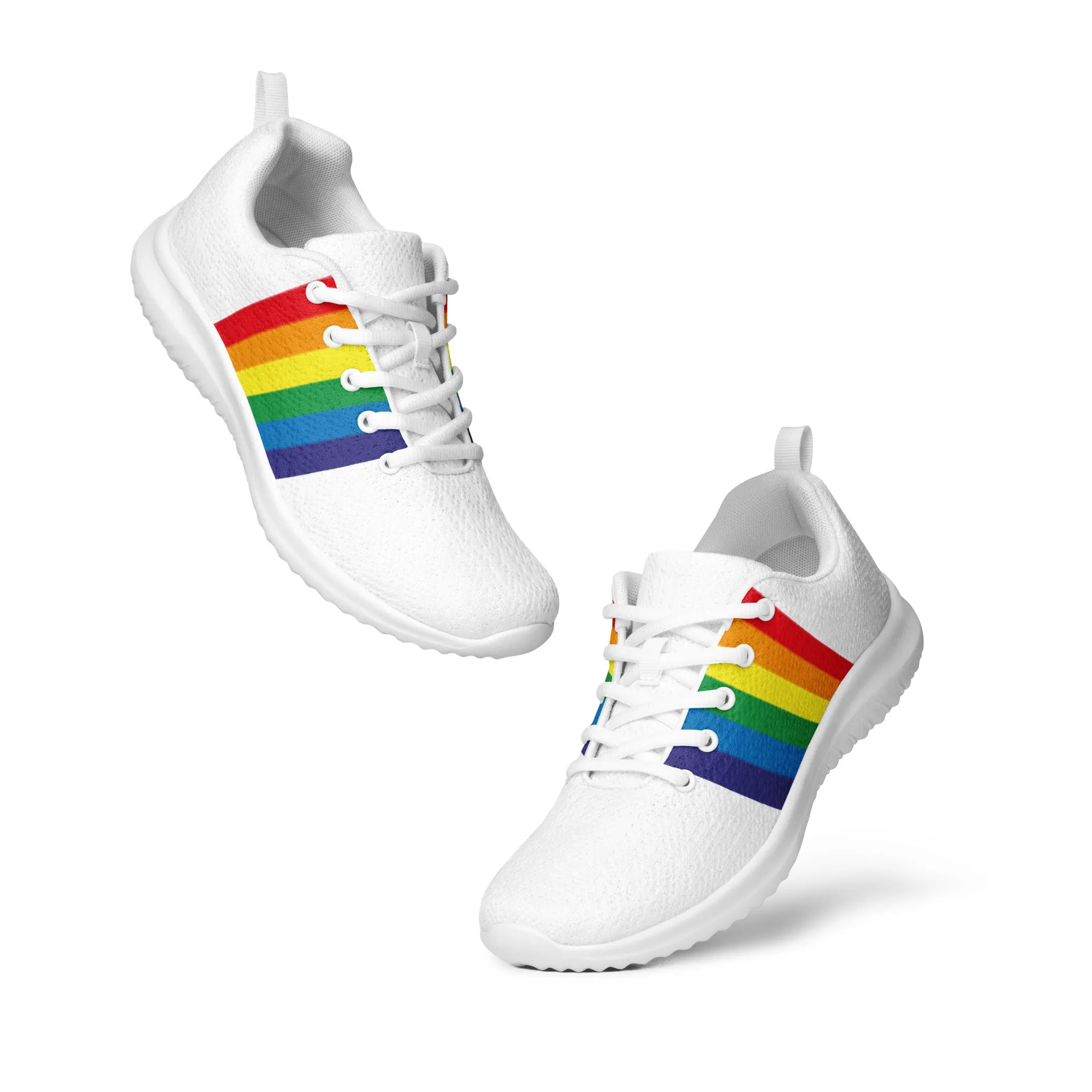 LGBTQ Pride Flag Women’s Athletic Shoes