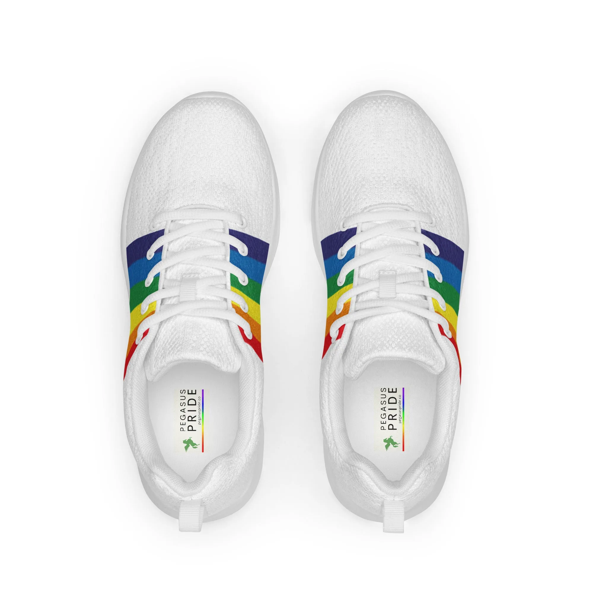 LGBTQ Pride Flag Women’s Athletic Shoes