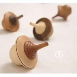 Mader Duet Spinning Top - Natural