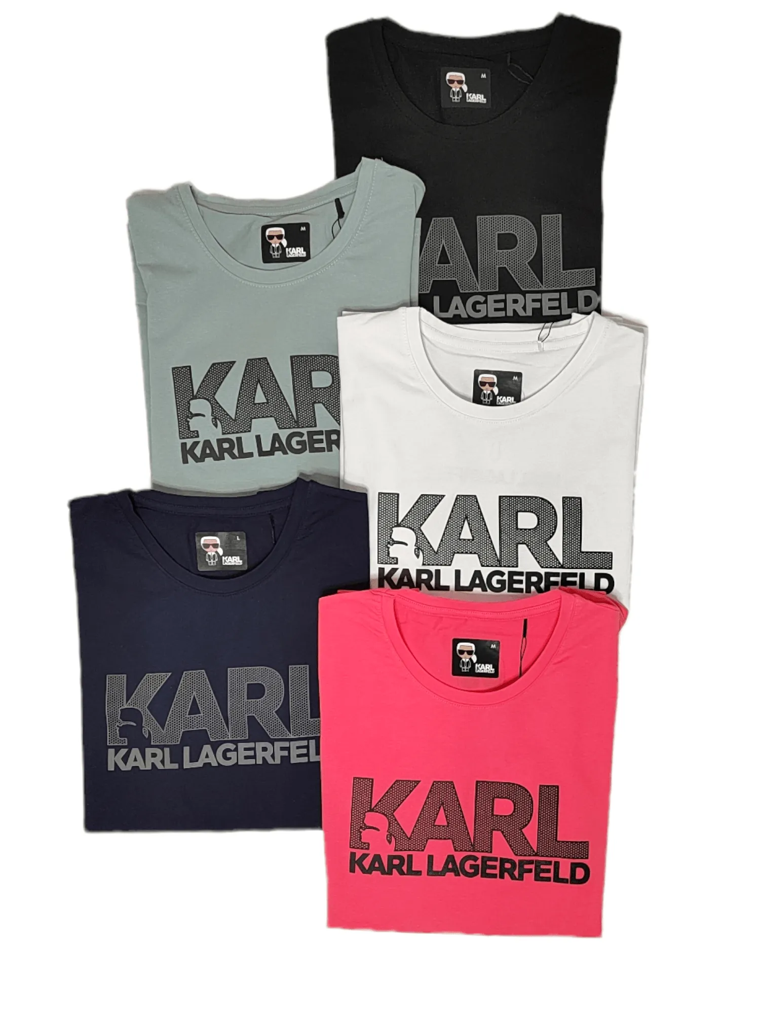 Men Round Tshirt (Karl) (Slim-Fit) - Fuschia