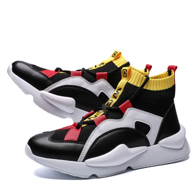 Mens Casual Sneakers High Top  Shoes