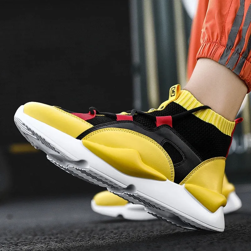 Mens Casual Sneakers High Top  Shoes