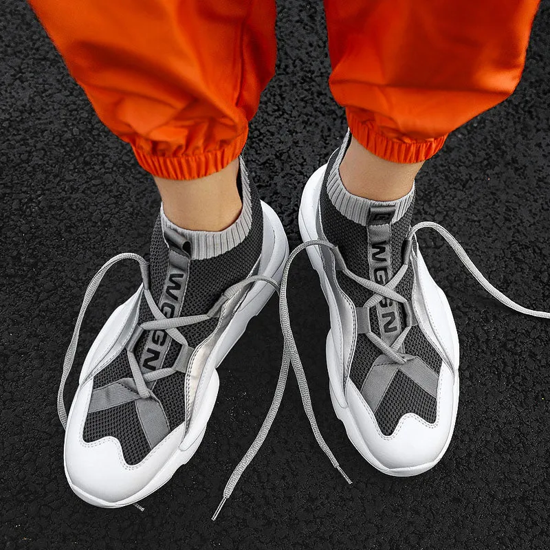 Mens Casual Sneakers High Top  Shoes