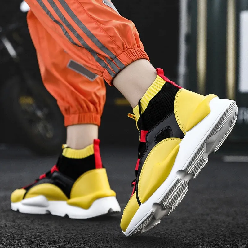 Mens Casual Sneakers High Top  Shoes