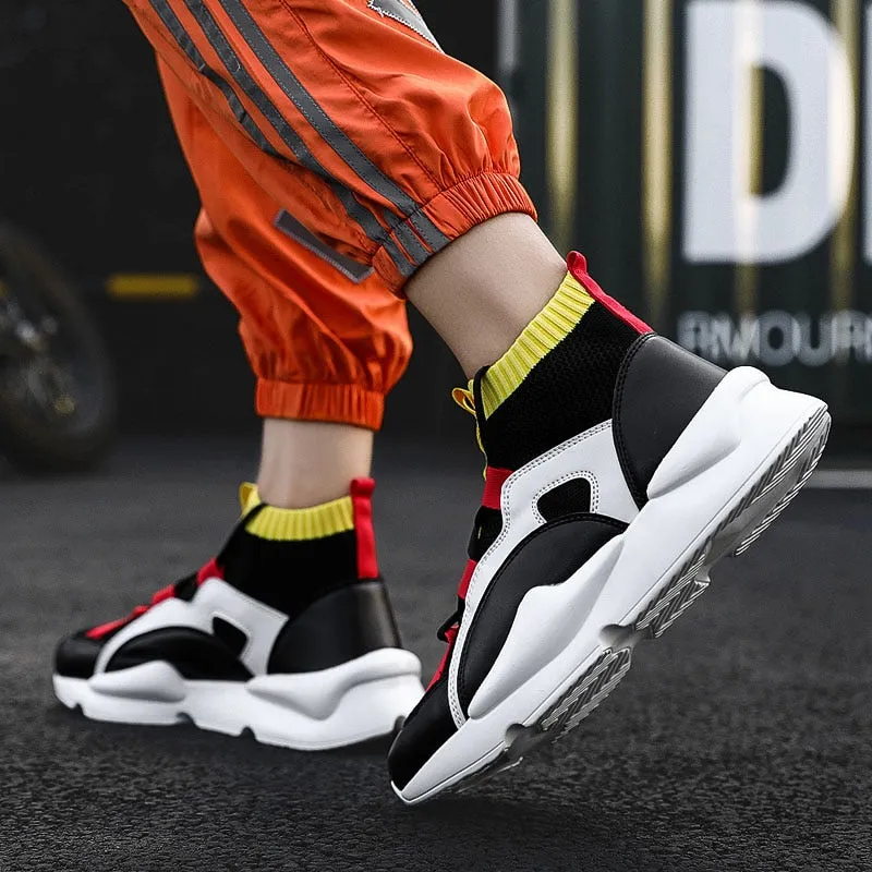Mens Casual Sneakers High Top  Shoes