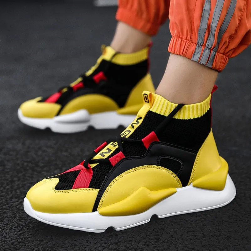 Mens Casual Sneakers High Top  Shoes