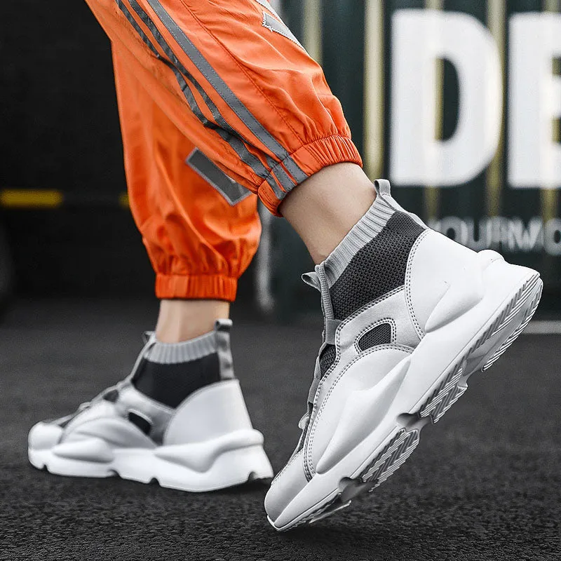 Mens Casual Sneakers High Top  Shoes