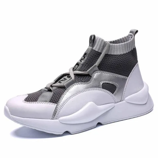 Mens Casual Sneakers High Top  Shoes