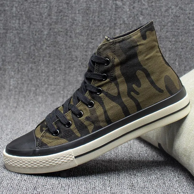 Men's High-top Canvas Shoes