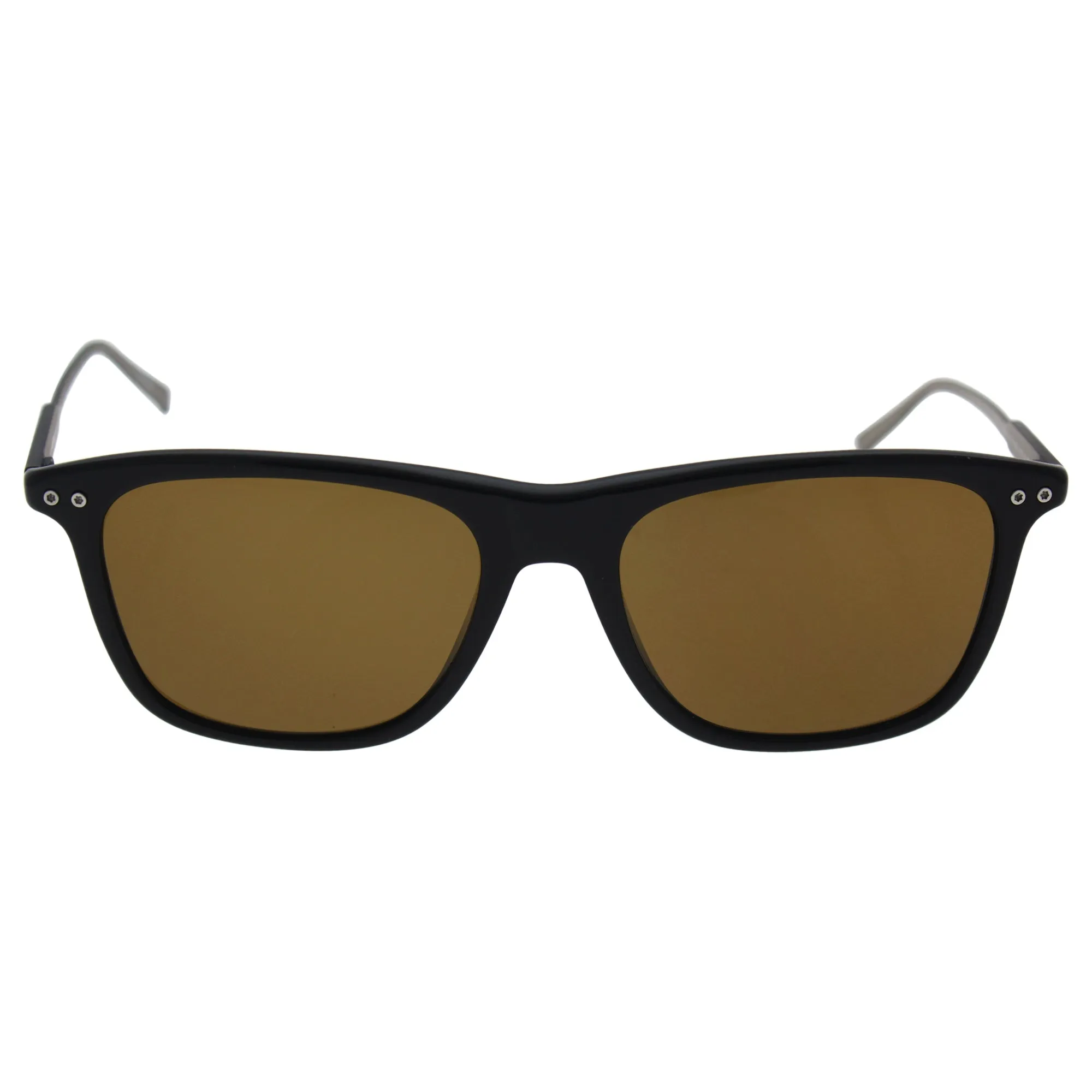 Montblanc MB600S 01M Black Rectangular Sunglasses for Mens