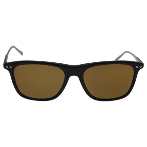 Montblanc MB600S 01M Black Rectangular Sunglasses for Mens