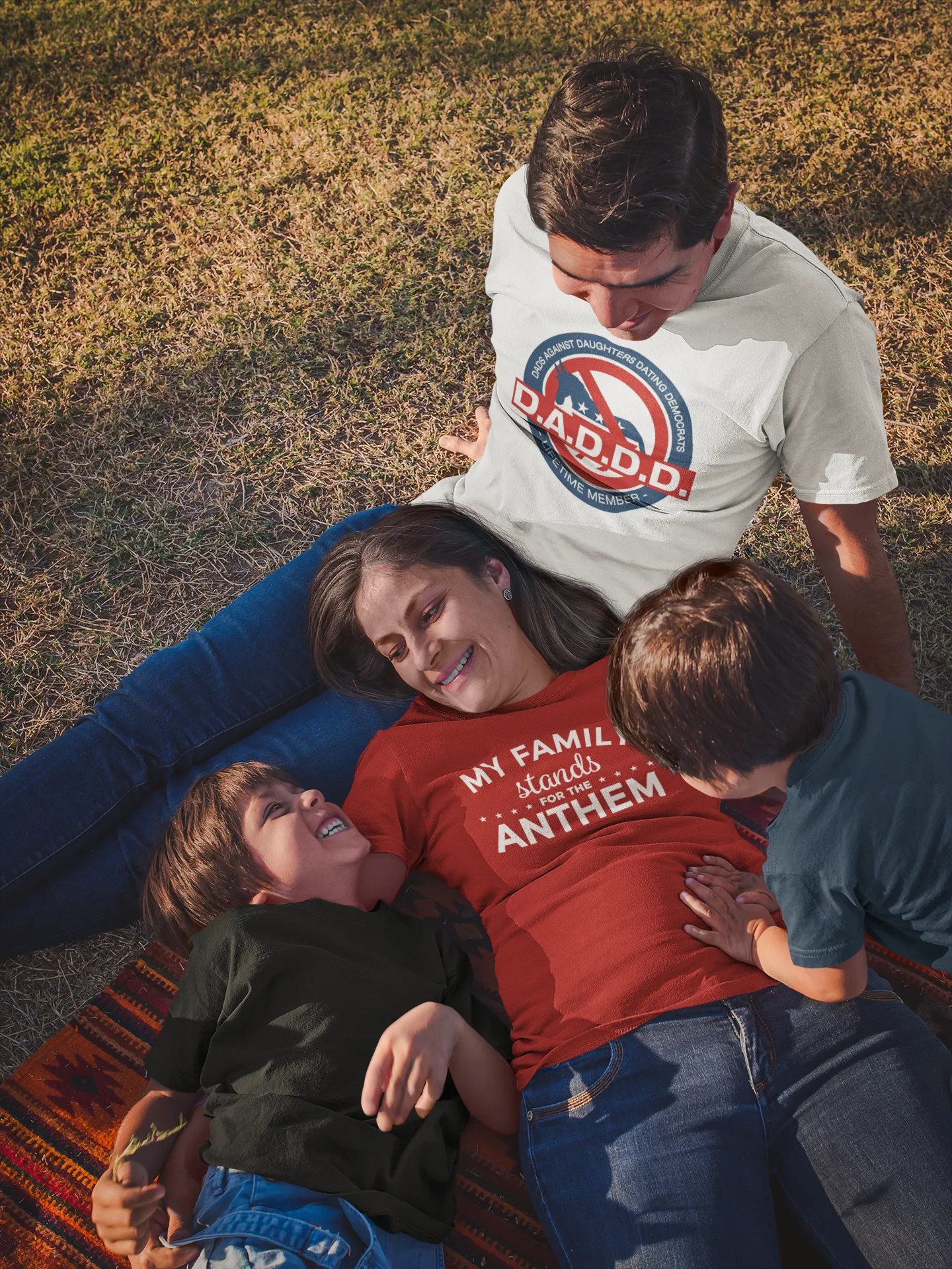 My Family Stands for the Anthem Unisex T-Shirt