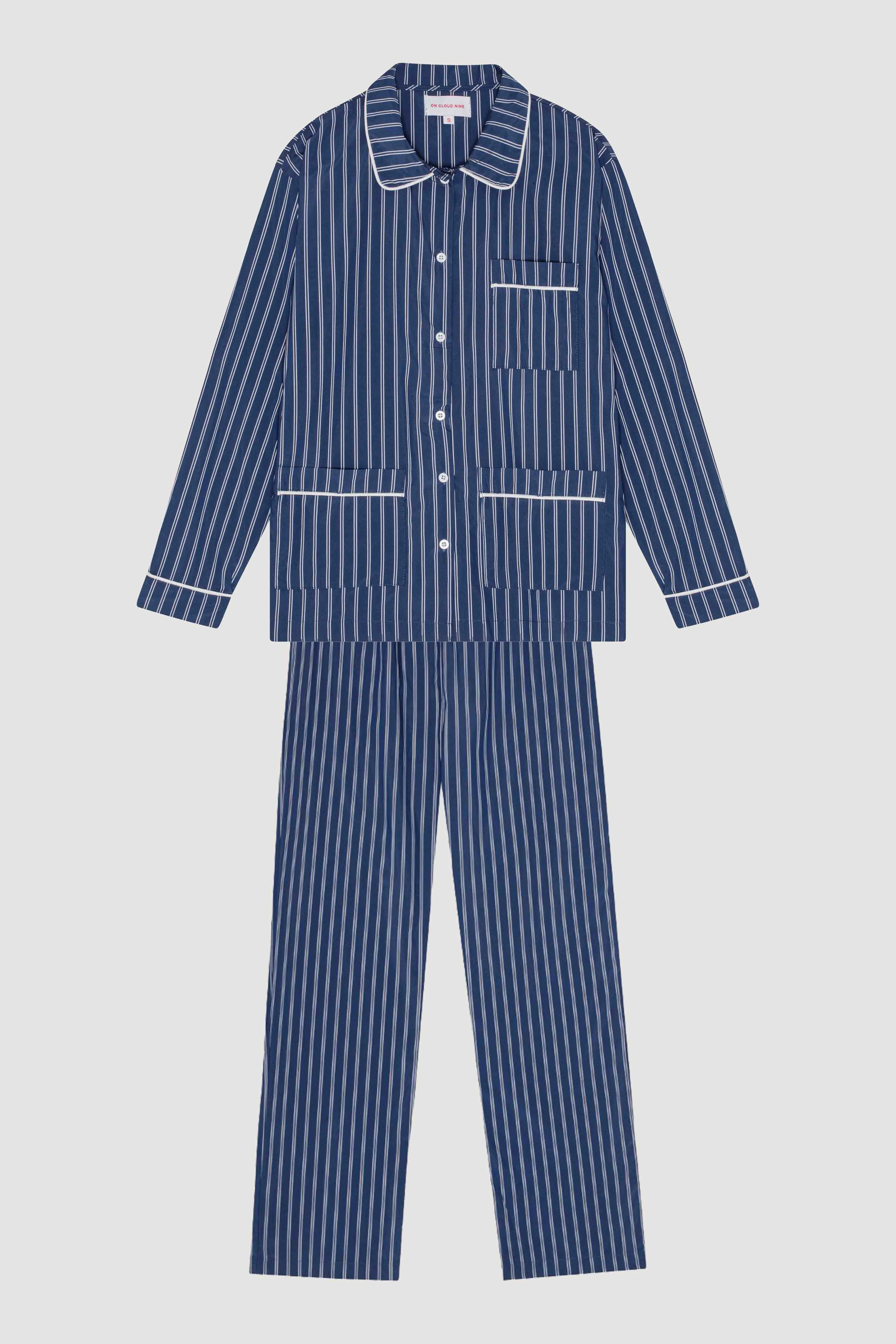 NEEDLE STRIPE PYJAMAS SET