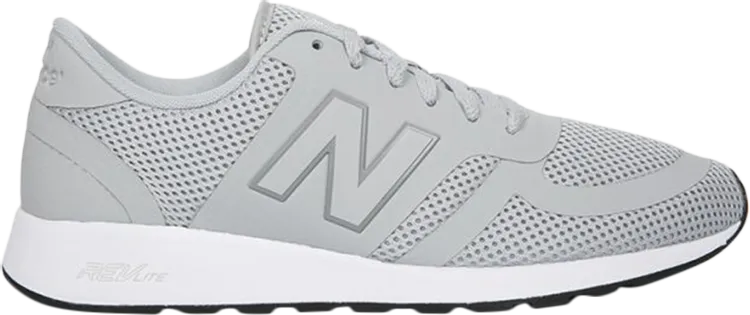 New Balance 420 Re-Engineered 'Gray' Sneakers, Gray