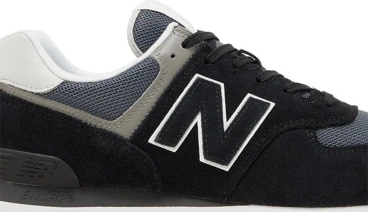 New Balance 574 sneakers, black/gray