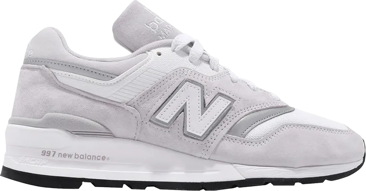 New Balance 997 'Grey White' sneakers, gray