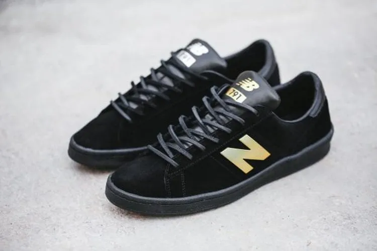 New Balance Bait x 791 Select Sneakers, Black/Gold