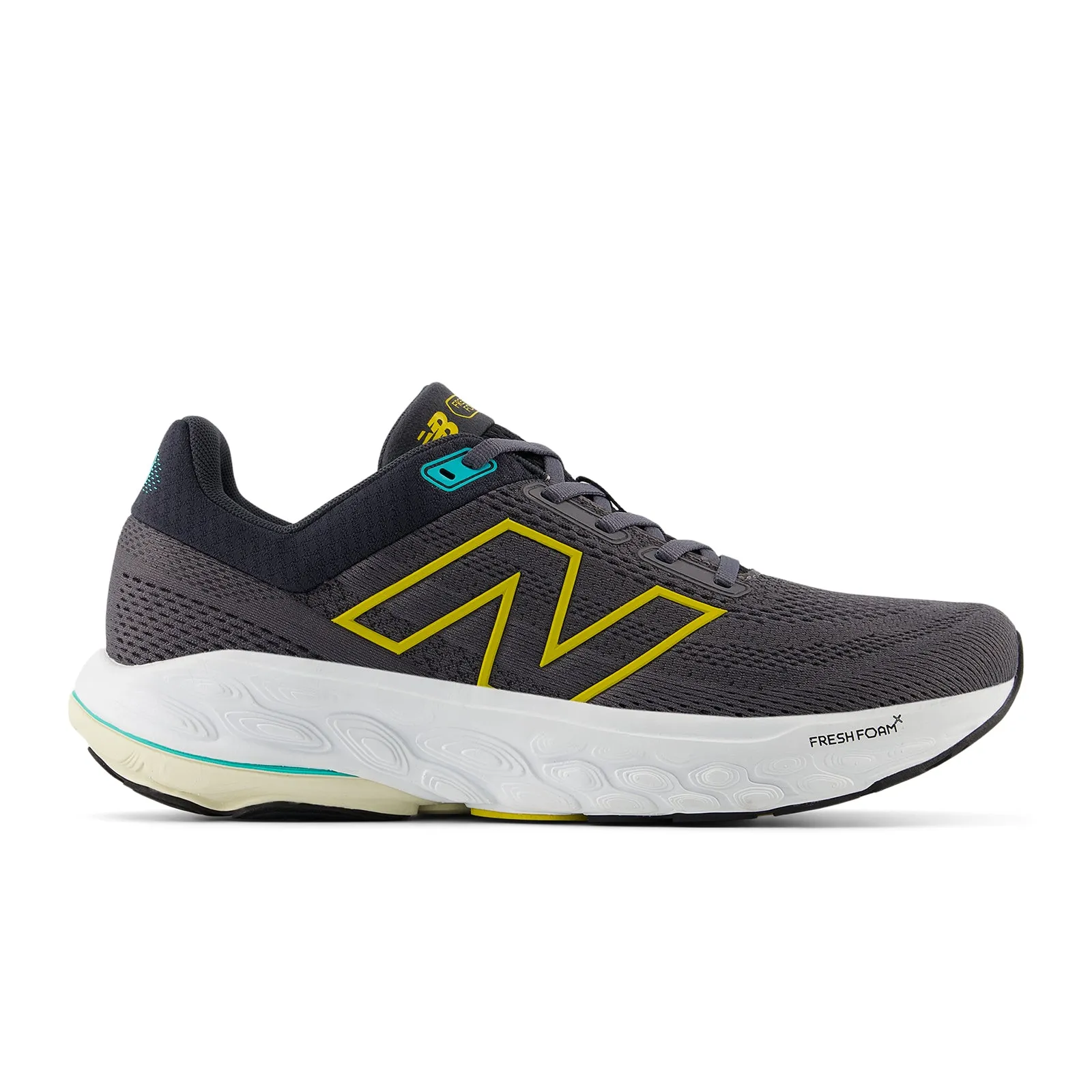 New Balance Fresh Foam X 860 v14 Running Shoe (Men) - Magnet/Ginger Lemon/Cyber Jade